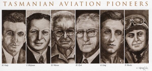 Tasmanian Aviation Pioneer Card