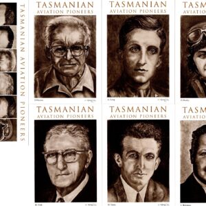 Tasmanian Aviation Pioneers – Seven Card Set