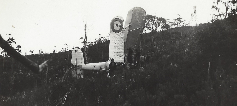 Hawker Demon RAAF Crash Waratah 1937